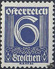 Österreich Österreich 1925 **, Gr. 6 - Ziffernserie -