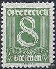 Österreich Österreich 1925 **, Gr. 8 - Ziffernserie -