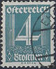 Österreich Österreich 1925 o, Gr. 4 - Ziffernserie -