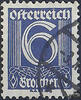 Österreich Österreich 1925 o, Gr. 6 - Ziffernserie -
