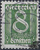 Österreich Österreich 1925 o, Gr. 8 - Ziffernserie -