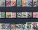 Österreich Österreich 1925 Serie o - Gr. 1 bis S. 2 - Ziffernserie -