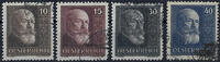 Österreich Österreich 1928 Satz o - Gr. 10+10 bis 40+40 - 10 Jahre Republik -