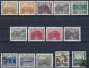 Österreich Österreich 1929/30 Satz ** - Gr. 10 bis S. 2 - (Große) Landschaftsbilder -