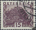Österreich 1929 o - Gr. 15 - (Große) Landschaftsbilder -