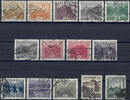 Österreich Österreich 1929/30 Satz o - Gr. 10 bis S. 2 - (Große) Landschaftsbilder -