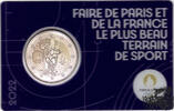 Frankreich 2 Euro 2 Euro 2022 - Olympiade 2024 VIOLETT -