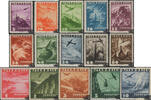 Österreich Österreich 1935 Satz **, Gr. 5 bis S. 10 - Flugpost -