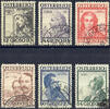 Österreich Österreich 1934 o, Gr. 12(+12) bis 64(+64) - Baumeister -