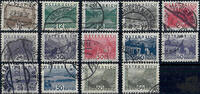 Österreich Österreich 1932 o, Gr. 10 bis 64 - kl. Landschaft -