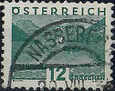 Österreich Österreich 1932 o, Gr. 12 - kl. Landschaft -