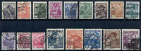 Österreich Österreich 1934 Satz o, Gr. 1 bis S. 1 - Trachten I. -