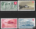 Schweiz Schweiz 1947 ** - Berufe und Bahnhöfe -