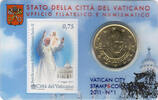 0,50 Euro 50 Cent 2011 - Vatikan, Stamp&Coincard Nr. 1 -