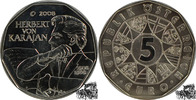 5 Euro 5 Euro 2008 - 100.Geb. H.v.Karajan, lose -