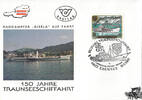 Österreich Österreich FDC 1989 - 5 S - 150 Jahre Traunseeschiffahrt -