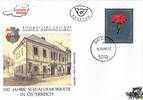 Österreich Österreich FDC 1988 - 4 S - 100 Jahre Sozialdemokratie in Österreich -