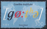 Deutschland Deutschland 2001 ** - 50. Jahrestag der Neugründung des Goethe-Instituts zur Pflege der deutschen Sprache -