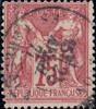 Frankreich Frankreich o 1876 - 75 Centimes - Freimarke: Allegorien -