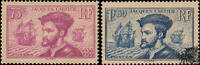 Frankreich Frankreich Satz ** 1934 - 2,25 Franc - 400. Jahrestag der Landung von Jacques Cartier in Kanada -
