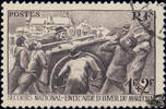 Frankreich o 1941 - 1+2 Francs - Nationale Winterhilfe
