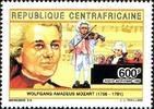 Zentralafrika ** 1992 - 200. Todestag W. A. Mozart