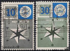 Niederlande Niederlande 1957 o - EUROPA, sechszackiger Stern -