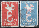 Niederlande Niederlande 1958 o - EUROPA, Taube -