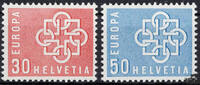 Schweiz Schweiz 1959 ** - EUROPA, Kette -