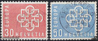 Schweiz Schweiz 1959 o - EUROPA, Kette -