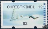 Österreich 2012 Automatenmarke ** - € 0,62 - Winterlandschaft: CHRISTKINDL 12 -