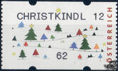 Österreich 2012 Automatenmarke ** - € 0,62 - Tannenbäume: CHRISTKINDL 12 -