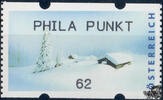 Österreich 2012 Automatenmarke ** - € 0,62 - Winterlandschaft: PHILA PUNKT -