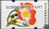 Österreich 2013 Automatenmarke ** - € 0,62 - Heckenrose: SONDERPOSTAMT -