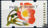 Österreich 2013 Automatenmarke ** - € 0,62 - Heckenrose: PHILA PUNKT -