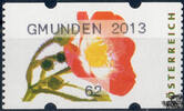 Österreich 2013 Automatenmarke ** - € 0,62 - Heckenrose: GMUNDEN 2013 -