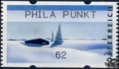 Österreich 2013 Automatenmarke ** - € 0,62 - Schneelandschaft: PHILA PUNKT -