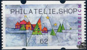 Österreich 2014 Automatenmarke ** - € 0,62 - Dorf im Schnee: PHILATELIE.SHOP -