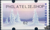 Österreich 2014 Automatenmarke ** - € 0,62 - Winterstimmung: PHILATELIE.SHOP -