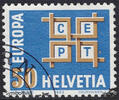 Schweiz Schweiz 1963 o - EUROPA, Ornament -