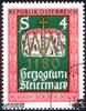Österreich Österreich o 1980 - 4 S - 800 Jahre Herzogtum Steiermark -