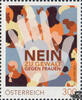 Österreich 2023 ** - € 3,00 - Nein zu Gewalt gegen Frauen -