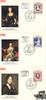 Österreich FDC Satz 1980 - S 2.5, 4, 6 - 200. Todestag von Kaiserin Maria Theresia - Sonderstempel -