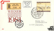 Österreich Österreich FDC 1979 - 16+8 S - Wien lädt zur WIPA 1981 - Reko -