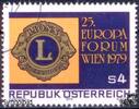Österreich Österreich o 1979 - 4 S - 25. Lions-Europa-Forum Wien 1979 -