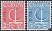 Schweiz Schweiz 1966 ** - EUROPA, Boot -