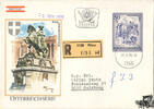 Österreich Österreich FDC 1975 - 50 S - Freimarken Schönes Österreich - Kongresszentrum Hofburg - Reko -