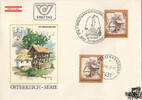 Österreich Österreich FDC 1977 - 16 S - Freimarken Schönes Österreich - Bad Tatzmannsdorf - Kombination -