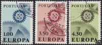 Portugal 1967 o - EUROPA, Zahnräder -