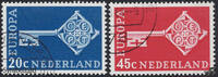 Niederlande Niederlande 1968 o - EUROPA, Schlüssel -